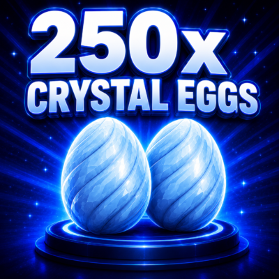 250x Crystal Eggs (Instant Delivery)