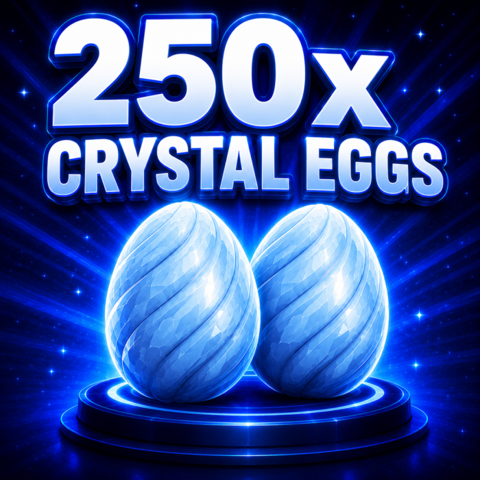 250x Crystal Eggs (Instant Delivery)