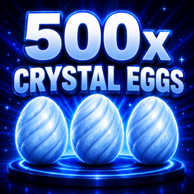 500x Crystal Egg (Instant Delivery)