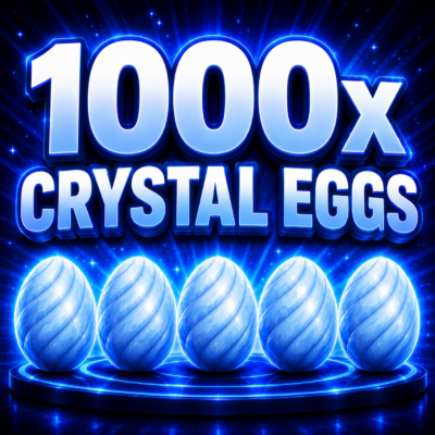 1000x Crystal Eggs (Instant Delivery)