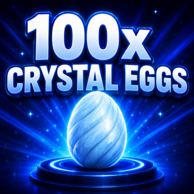 100x Crystal Egg (Instant Delivery)
