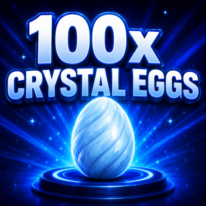 100x Crystal Egg (Instant Delivery)