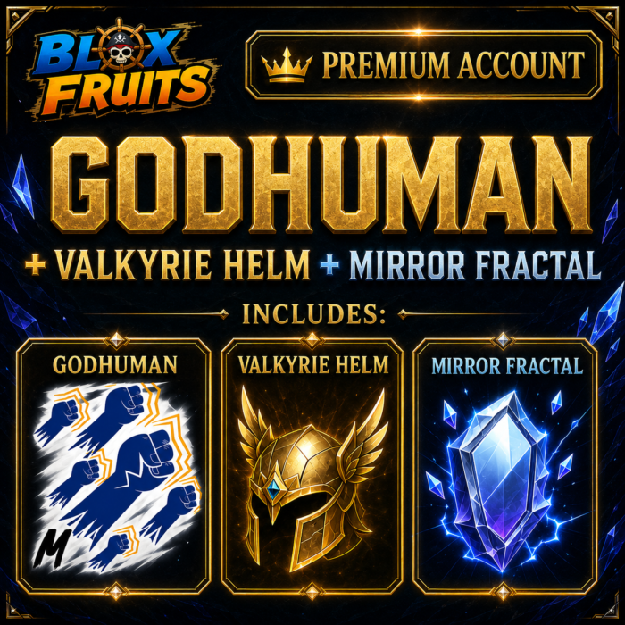 GodHuman + Valkyrie Helm + Mirror Fractal