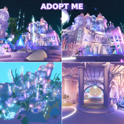 Aquatic Mermaid Castle