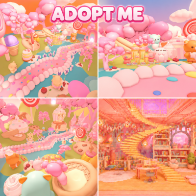 Sweet Candy Rainbow Castle